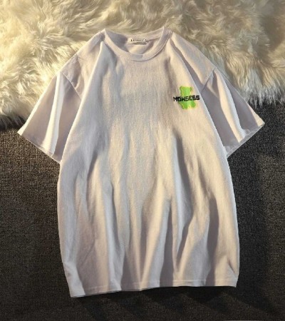 大号衬衫透气宽松T女式T恤"T上衣女式